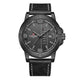 Montre de sport pour homme avec bracelet en cuir – LeatherSport Elite