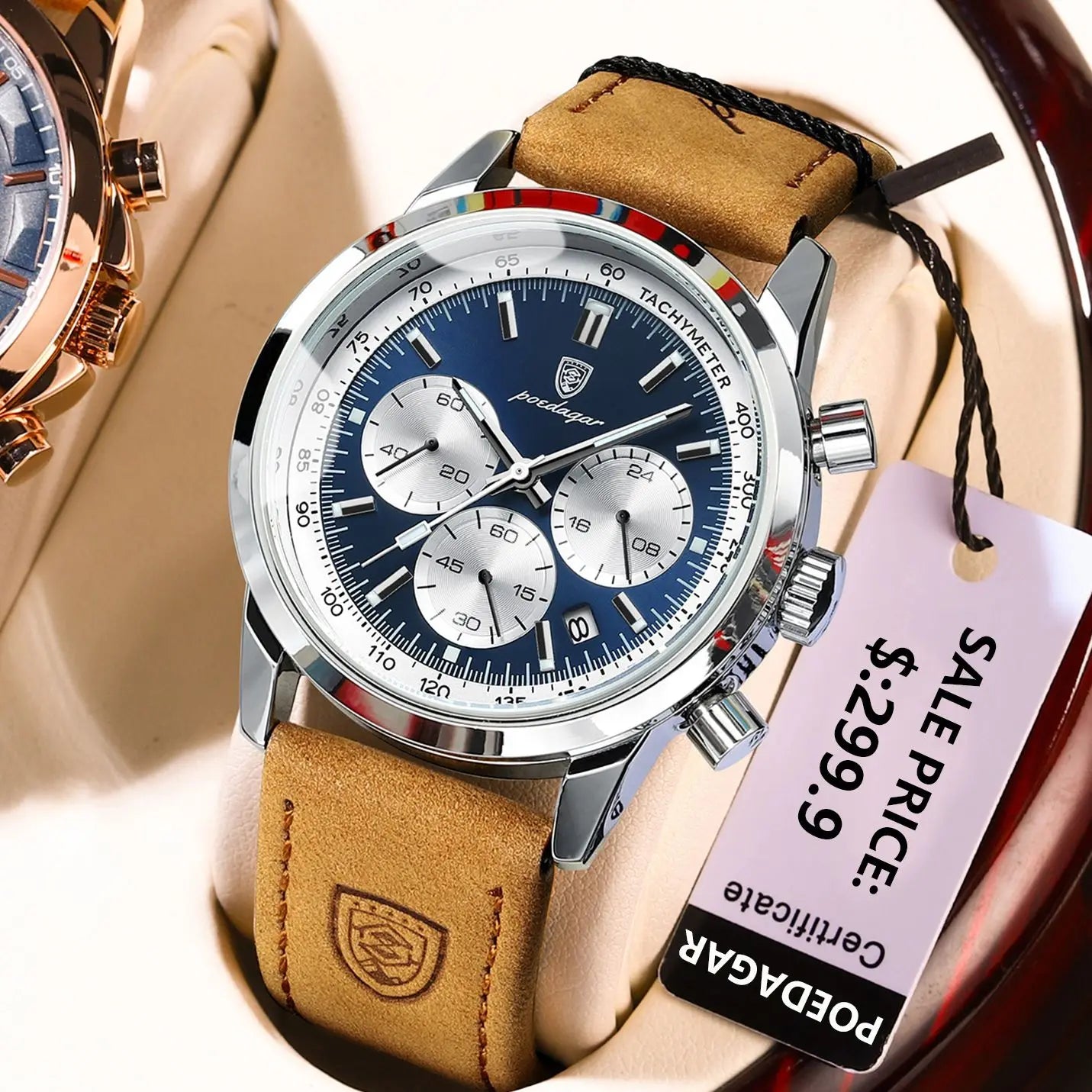 Montre-bracelet de luxe pour homme – EleganceChrono Pro