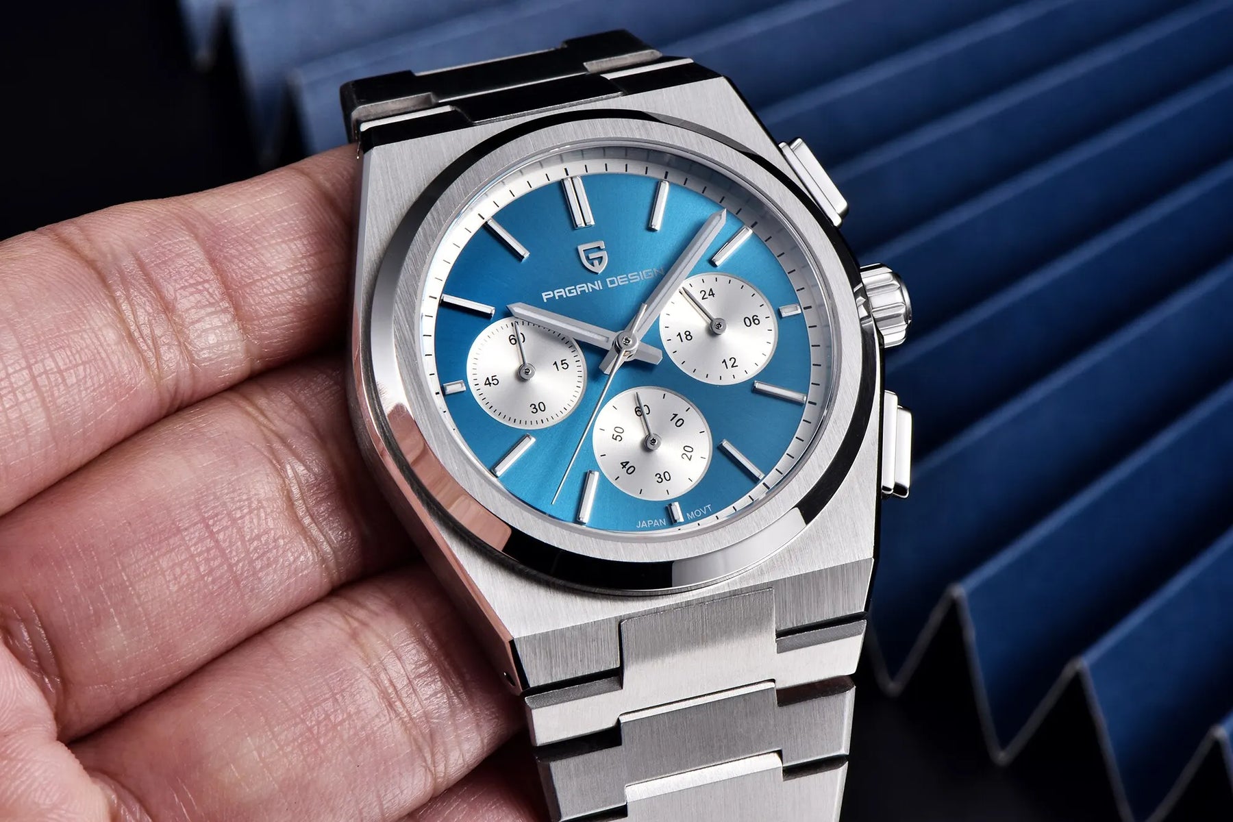 Montre à quartz pour homme - SapphireChrono Elite