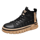 Botte en cuir moderne pour homme