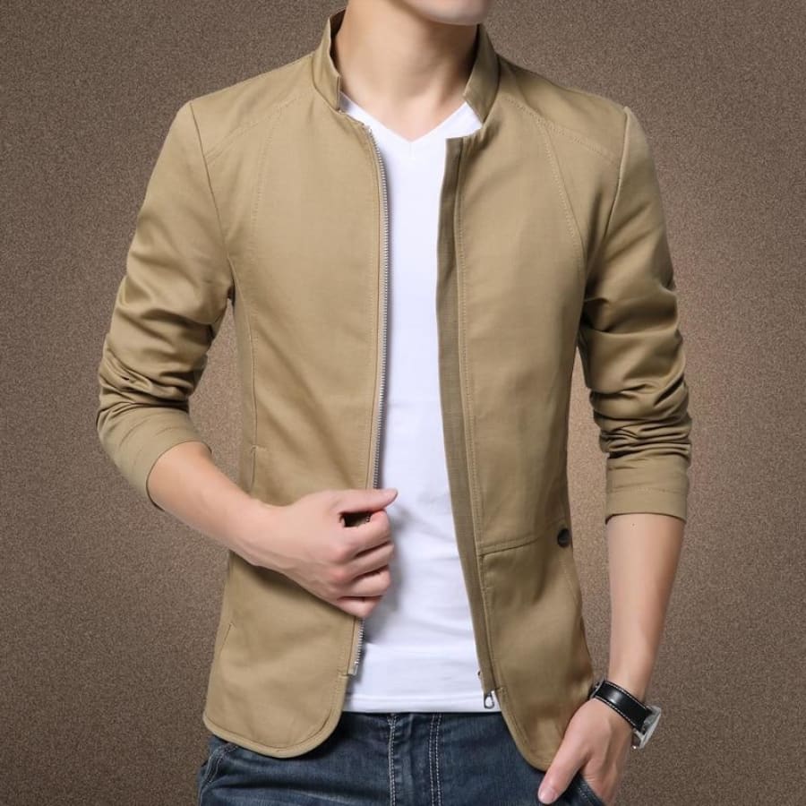 Veste slim fit pour homme
