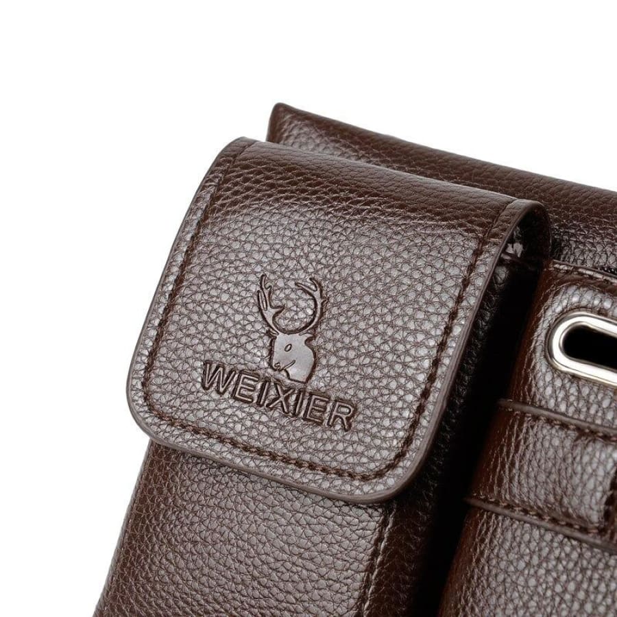 Sac bandoulière en cuir pour homme
