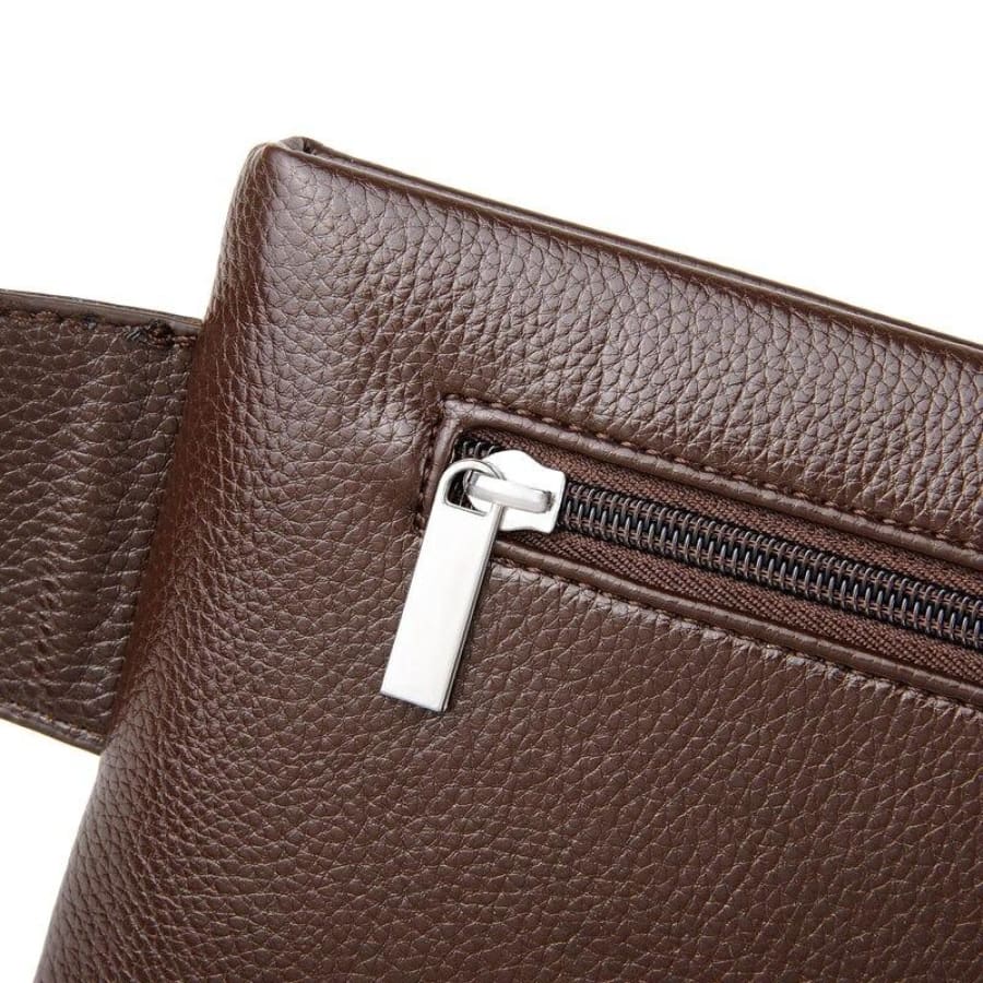 Sac bandoulière en cuir pour homme