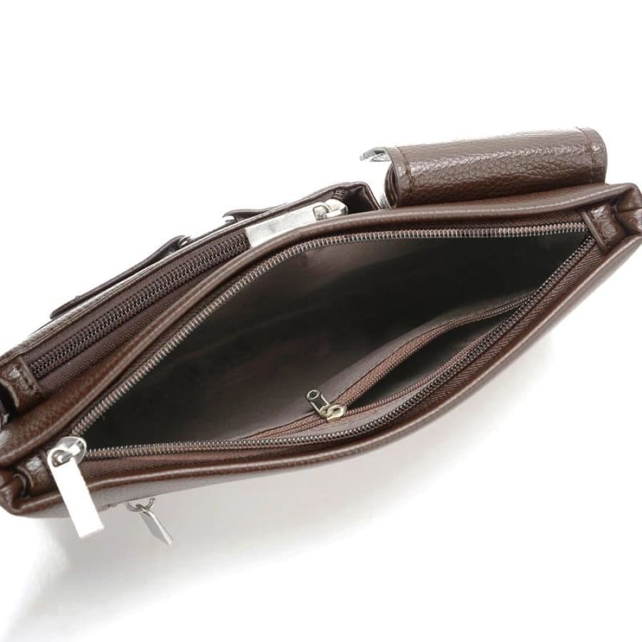 Sac bandoulière en cuir pour homme