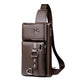 Sac bandoulière en cuir pour homme