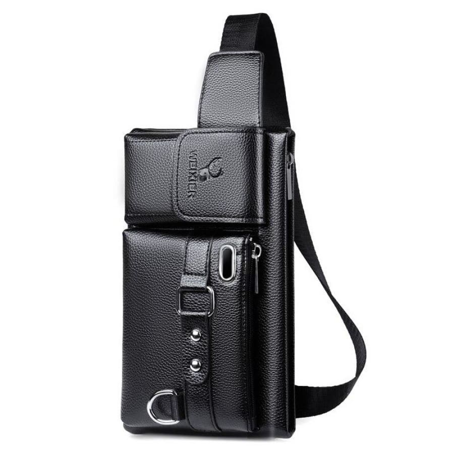 Sac bandoulière en cuir pour homme