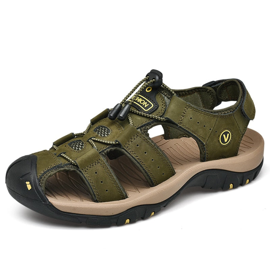 Sandales en cuir pour hommes
