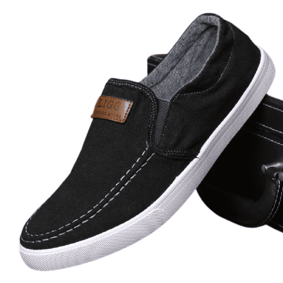 Baskets en toile à enfiler pour hommes