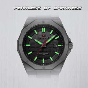 Montre homme en acier inoxydable - SteelCommander Lux