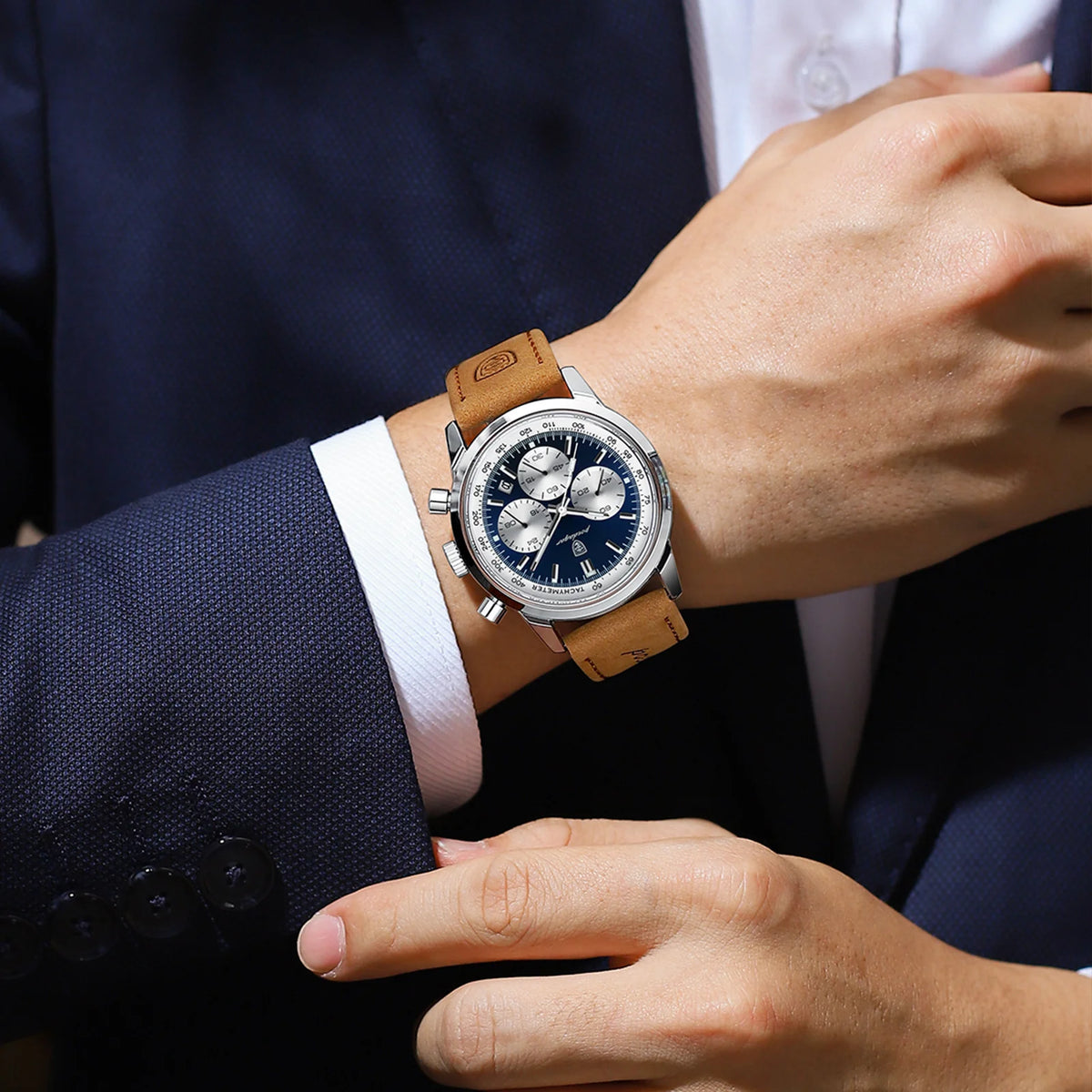 Montre-bracelet de luxe pour homme – EleganceChrono Pro