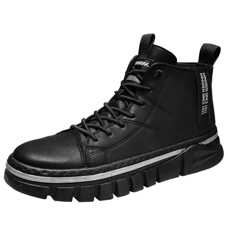 Bota Masculina Couro Moderna