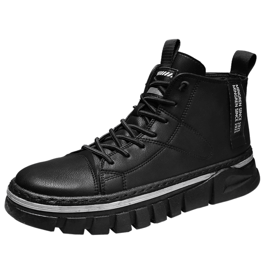 Botte en cuir moderne pour homme