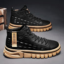 Botte en cuir moderne pour homme