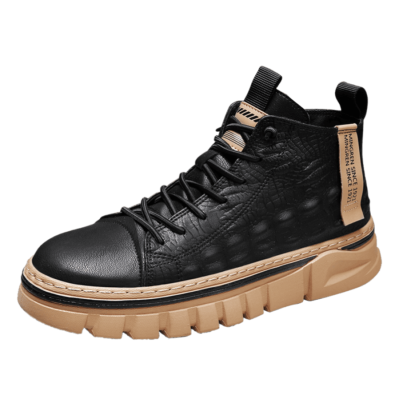 Bota Masculina Couro Moderna