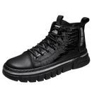 Botte en cuir moderne pour homme