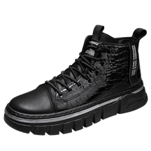 Botte en cuir moderne pour homme