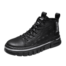 Botte en cuir moderne pour homme