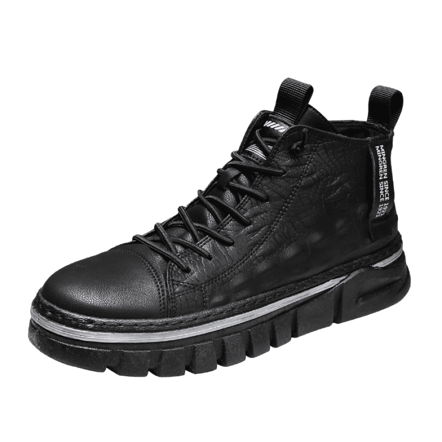 Botte en cuir moderne pour homme