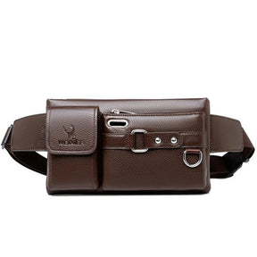 Sac bandoulière en cuir pour homme