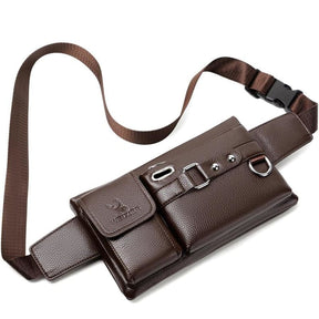 Sac bandoulière en cuir pour homme