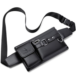 Sac bandoulière en cuir pour homme