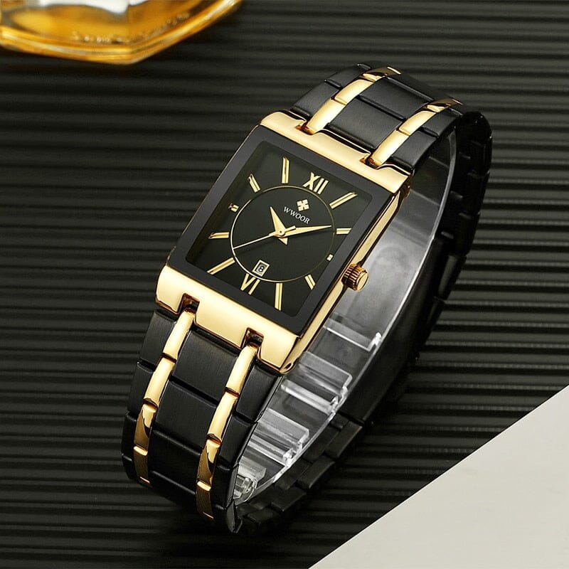 Relógio Masculino Gold Watch