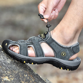 Sandales en cuir pour hommes