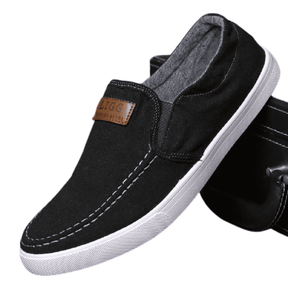 Baskets en toile à enfiler pour hommes 