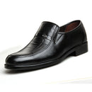 Chaussures habillées en cuir pour hommes Chaussures latérales 