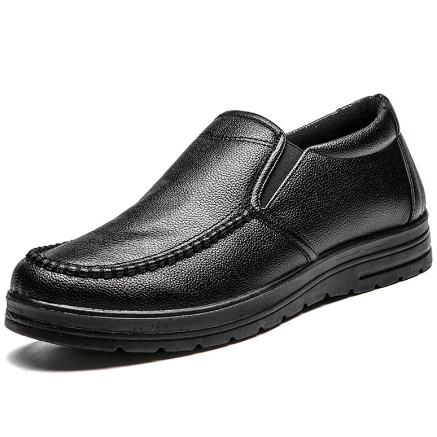 Chaussures fermées en cuir pour hommes