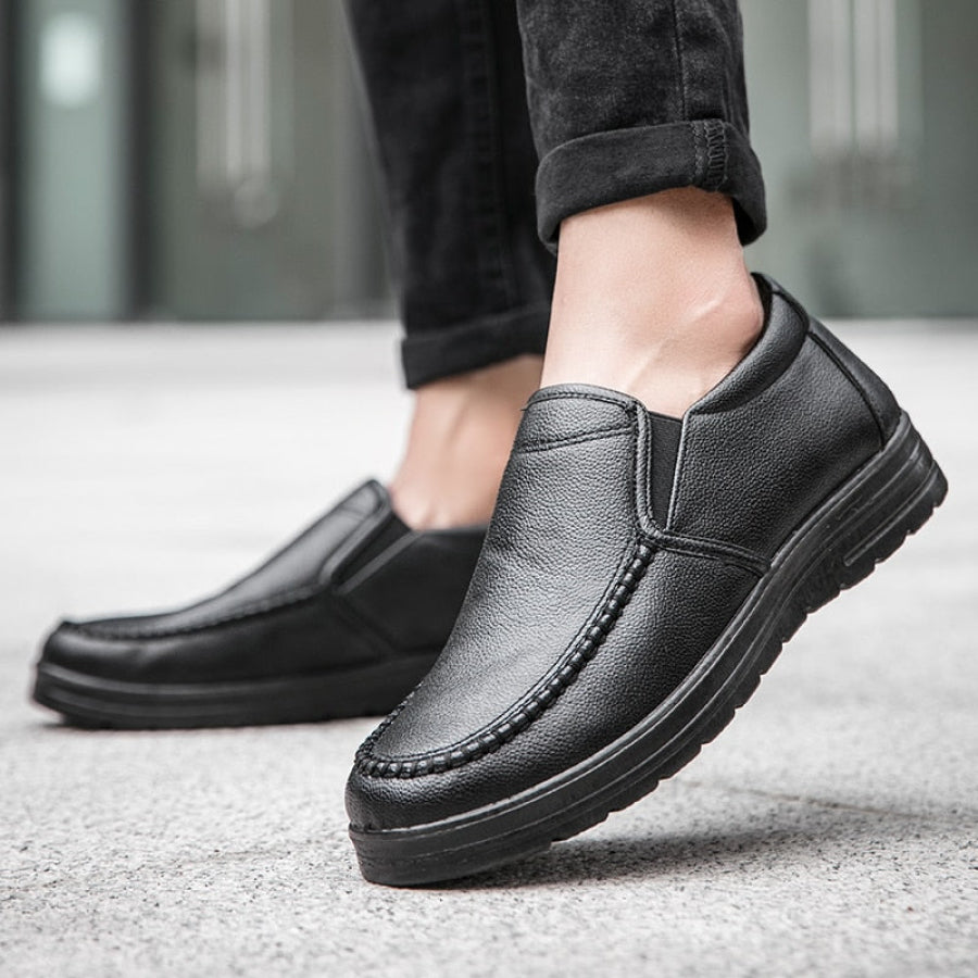 Chaussures fermées en cuir pour hommes