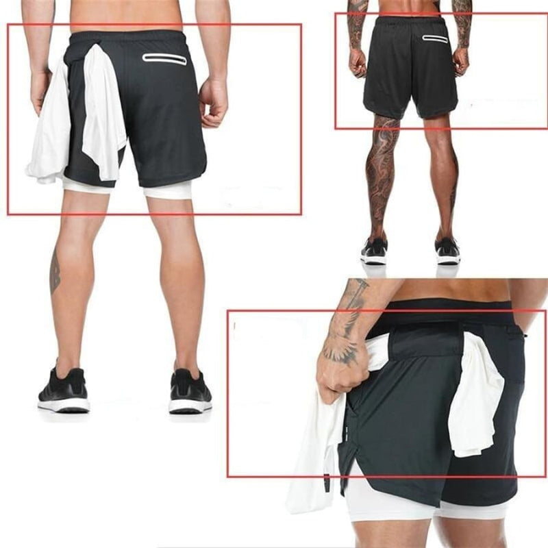 Shorts Para Treino 2 em 1